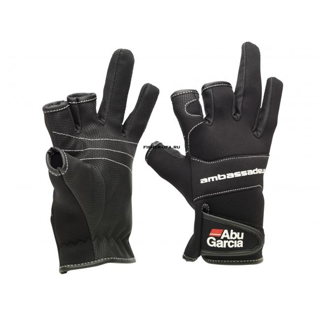 Перчатки ABU GARCIA Stretch Glove р-р L 1202023