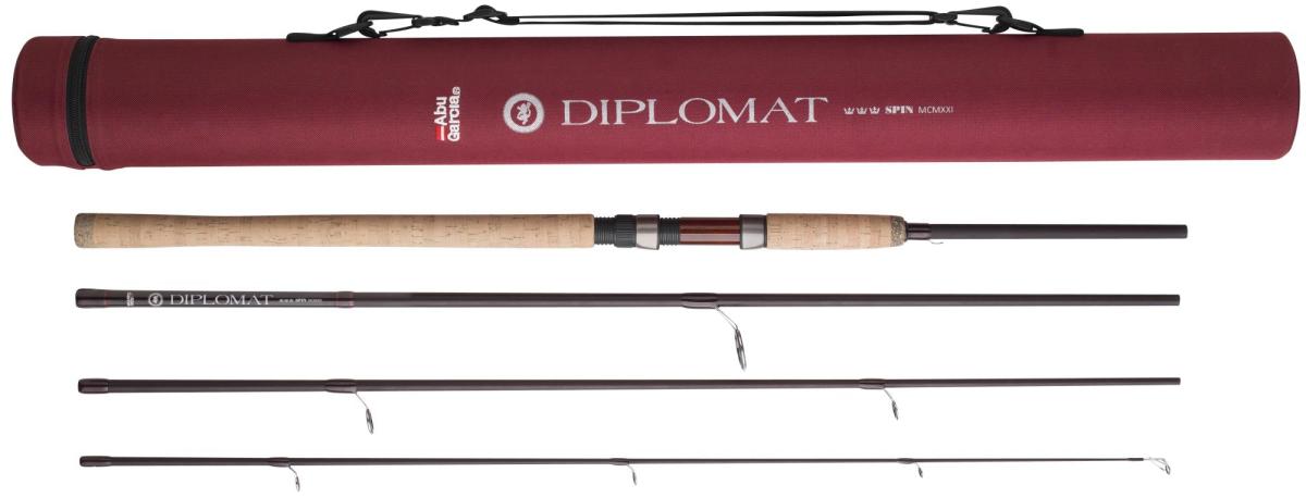 ABU GARCIA DIPLOMAT Спиннинг ABU GARCIA DIPLOMAT 904ML 270 12-30g (4-х част.)