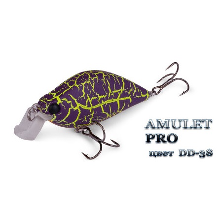 AMULET PRO DD-38 Воблер Silver Stream AMULET PRO DD-38
