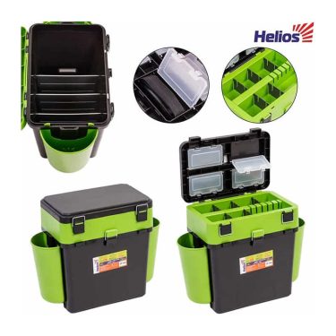 Ящик зимний Helios FishBox 19л Зеленый
