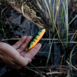 Блесна Rapala Rattlin Minnow Spoon RMSR08 /RYGR
