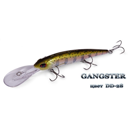 Воблер GANGSTER DD-28 Воблер Silver Stream Gangster DD-28