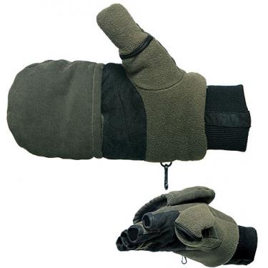 Ветрозащитные перчатки-варежки NORFIN отстег. с магнитом 303108-XL