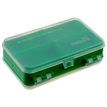 Коробочка для оснастки двухсторонняя (зеленая) Helios
