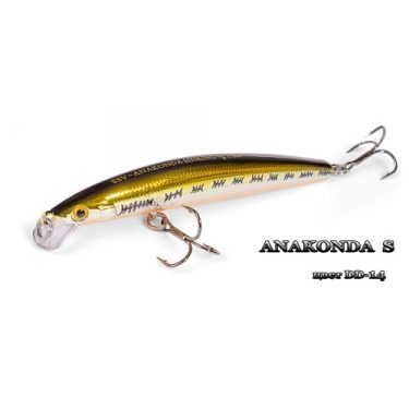 Воблер Silver Stream Anakonda S DD-14