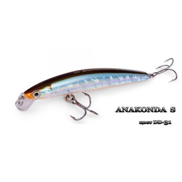 Воблер Silver Stream Anakonda S DD-31
