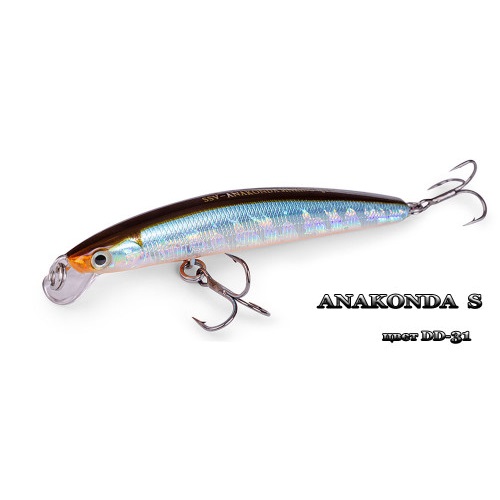 Воблер Silver Stream Anakonda S DD-31 Воблер Silver Stream Anakonda S DD-31