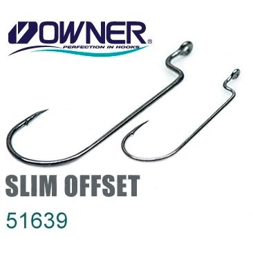 Крючки Owner 51639 №10 Slim Offset (5)