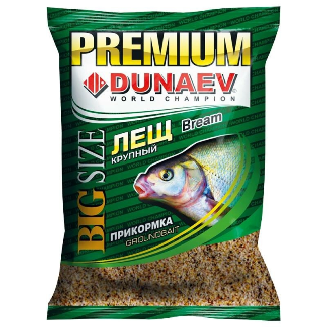 Прикормка Dunaev Премиум ЛЕЩ КРУПНАЯ ФРАКЦИЯ  1 кг