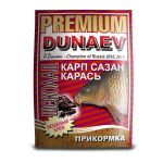 Прикормка Dunaev Премиум КАРП — САЗАН ШОКОЛАД 1 кг (20)