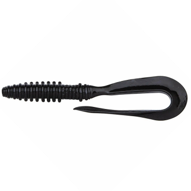 Силиконовая приманка Keitech Mad Wag 7″ 001 Black