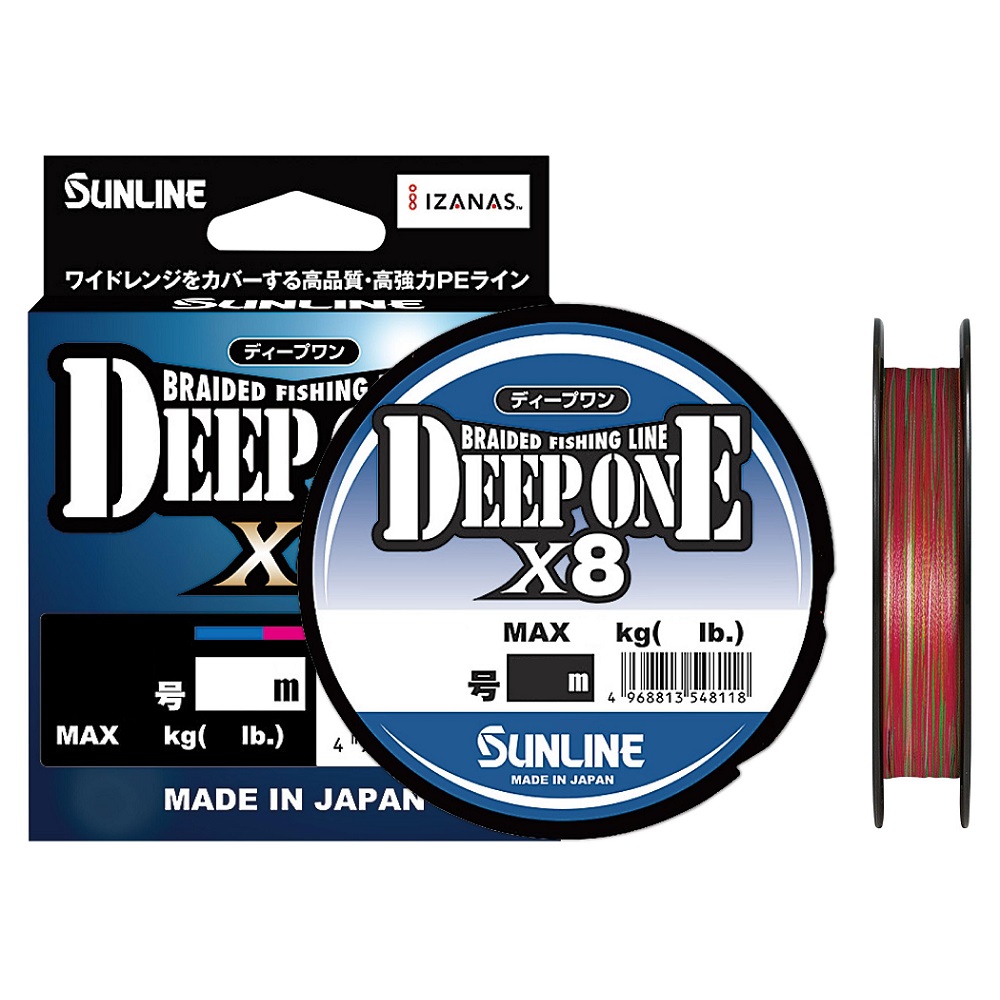 Плетеный Шнур Sunline Deep One 150m 8HG Multicolor Плетеный Шнур Sunline Deep One 150m 8HG 1.0 Multicolor