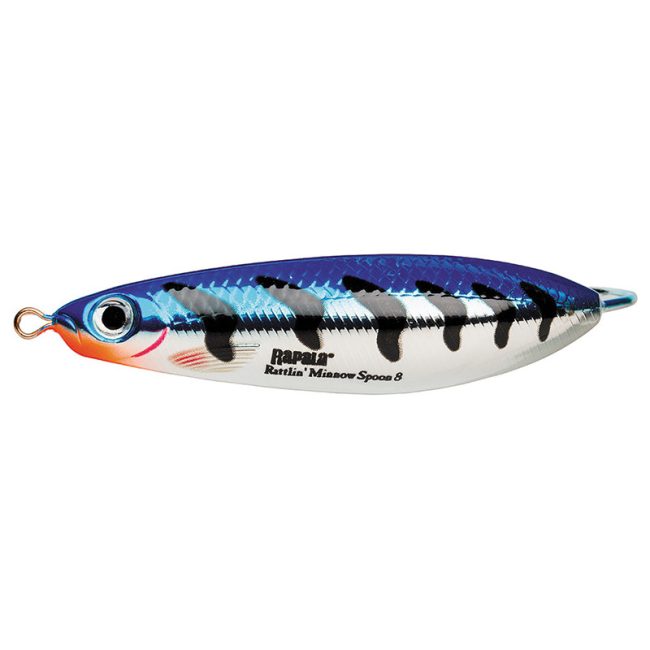 Блесна Rapala Rattlin Minnow Spoon RMSR08 /MBT