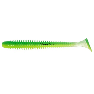 Силиконовая приманка Keitech Swing Impact 4″ EA11 Lime Chartreuse Glow