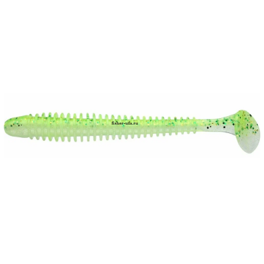 Силиконовая приманка Keitech Swing Impact 4″ PAL02 Lime Chart Shad