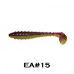 Силик.приманка KEITECH Swing Impact Fat 4.3 inch-EA15 Grape Chart Red FLK