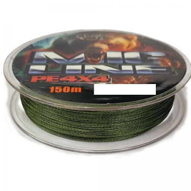 Плетеный Шнур Silver Stream MIG LINE 150 м 0.10 мм Темно-Зеленый