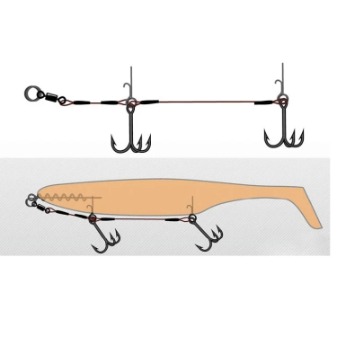 Стингер от Бороды №8 10-13см тр.№1/0