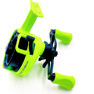 Катушка зимняя Jig It Team Dubna Vib Special G2 Lime LH