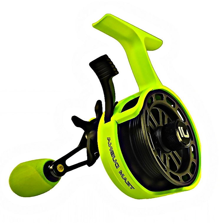 Катушка зимняя Jig It Team Dubna Vib Special G2 Lime RH Катушка зимняя Jig It Team Dubna Vib Special G2 Lime RH