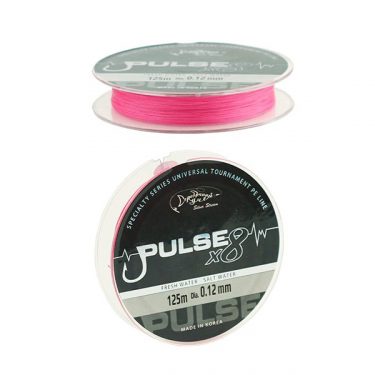 Плетеный Шнур Silver Stream Pulse X8 125м 0.10мм Розовый