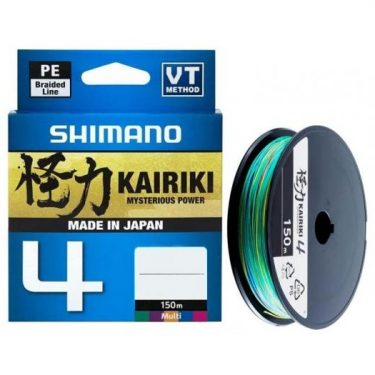 Плетеный Шнур Shimano KAIRIKI 4 PE 150 м 0,06 мм 4,4 кг Multi Color