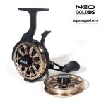 Зимняя катушка Folkfishing Neo Gold DS