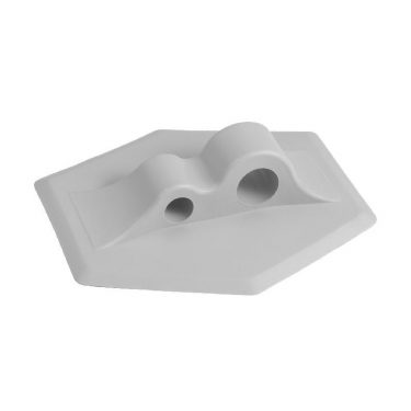 Крепление лееров безопасности Badger PVC серое