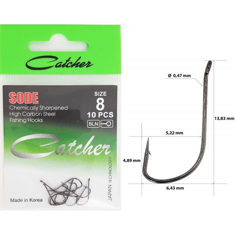 Крючки Catcher Sode #8 Крючки Catcher Sode #8