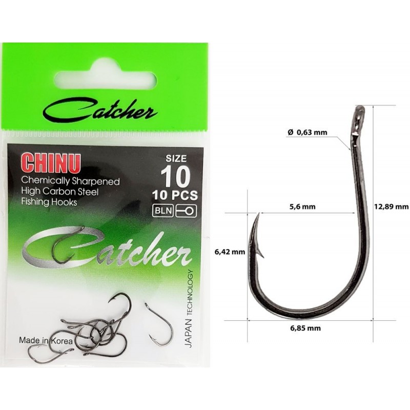 Крючок Catcher Chinu #10 Крючки Catcher Chinu #10