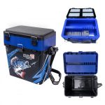 Ящик зимний Helios Perch 19л Синий