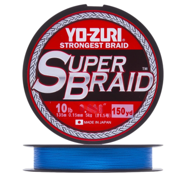 Плетеный Шнур Yo-Zuri PE Superbraid 135м 0.15мм