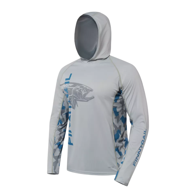 Лонгслив Finntrail Wave Big Fish 6609 Grey M