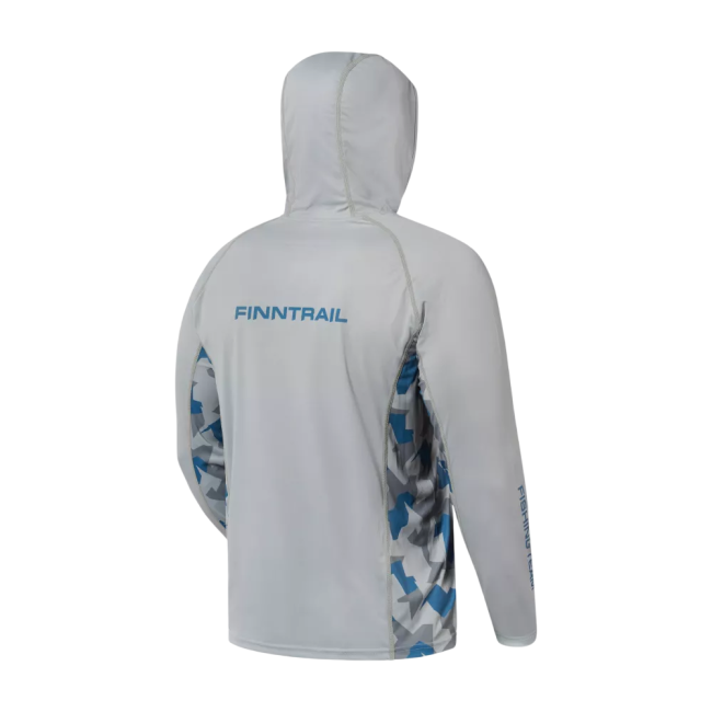 Лонгслив Finntrail Wave Big Fish 6609 Grey M