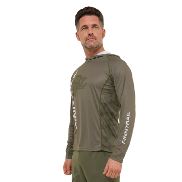 Лонгслив Finntrail Wave Big Fish 6609 Khaki L