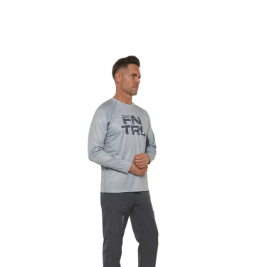 Лонгслив Finntrail Wave Logo 6613 Grey L