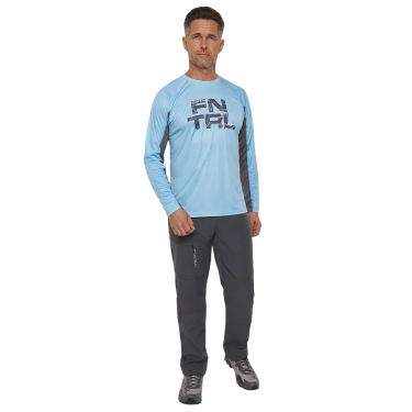 Лонгслив Finntrail Wave Logo 6613 LightBlue L