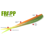 Силиконовая приманка Frapp Dotty Dart 7.5 #PAL03