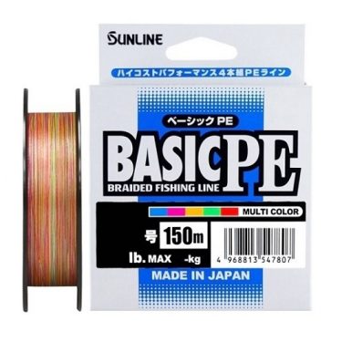 Плетеный Шнур Sunline Basic PE 150m Multicolor 1.5