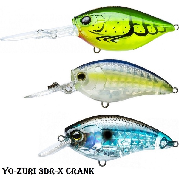 Воблеры Yo-Zuri 3DR-X CRANK